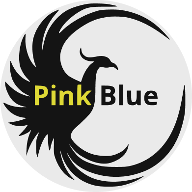 Logo Pink Blue
