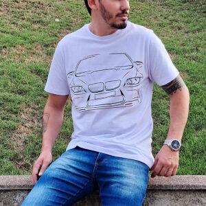 Blusa masculina manga curta carro