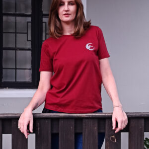 Camiseta básica Logo Pink Blue