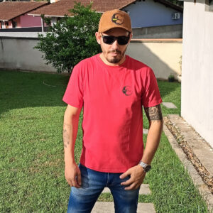 Camiseta Básica Logo PinkBlue